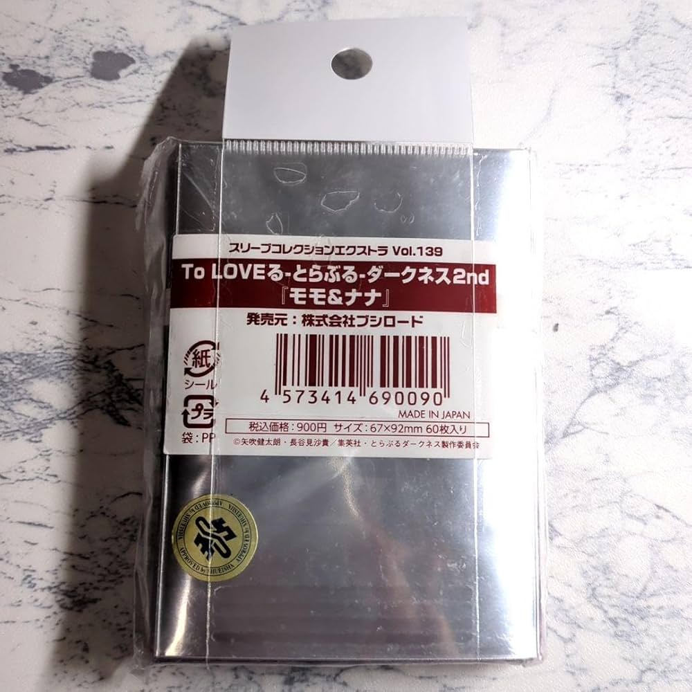 ToLOVEる ダークネス　モモ&ナナ　スリーブ　60枚 ToLOVEる ダークネス モモ&ナナ スリーブ 60枚